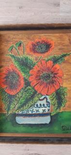 ZONNEBLOEMEN OF KLAPROZEN IN VAAS, Ophalen of Verzenden