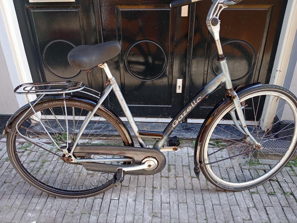 Gazelle dames stadsfiets frame 54, 53 tot 56 cm, Ophalen of Verzenden, Zo goed als nieuw, Gazelle