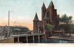 Haarlem, Amsterdamsche Poort, Tram, Ophalen of Verzenden, Voor 1920, Gelopen, Noord-Holland