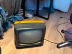 Vintage Philips TX draagbare tv (geel), Ophalen of Verzenden, Gebruikt, Minder dan 40 cm, Philips