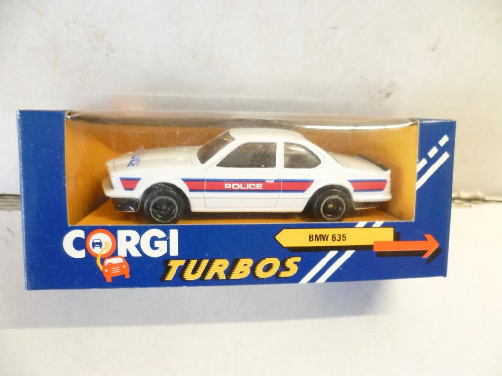 Corgi 1990 Bmw 635 Police nieuw in doos 1:43 modelauto., Ophalen of Verzenden, Nieuw, Auto, Corgi