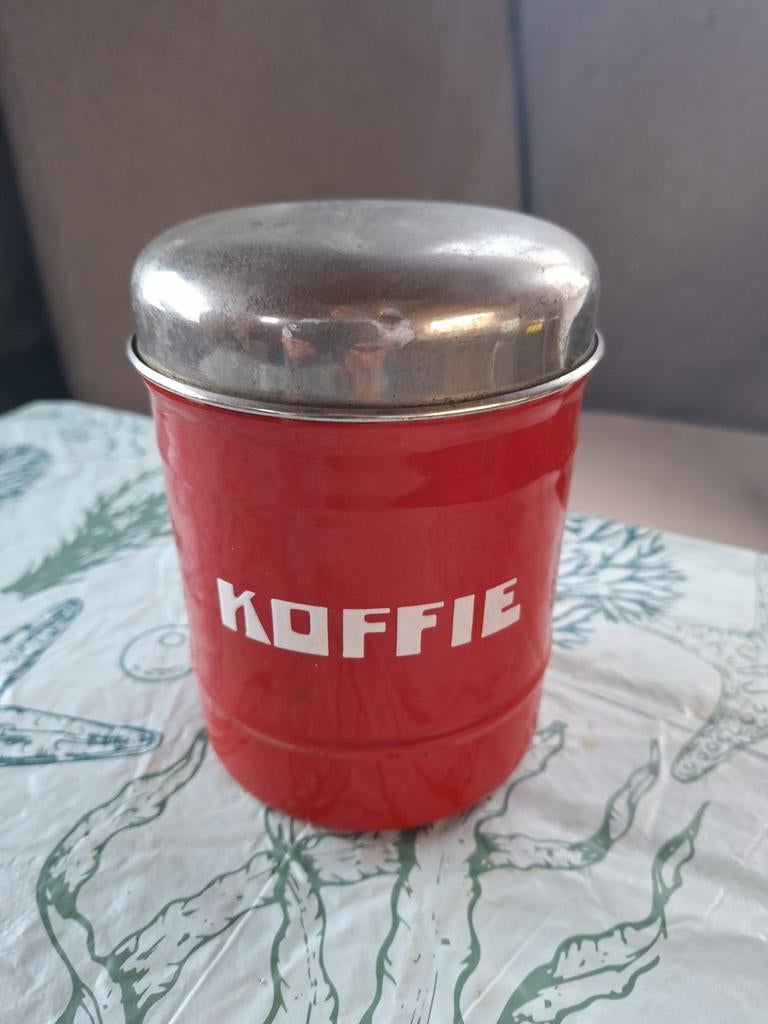 KOFFIE pot, emaille, Antiek en Kunst, Antiek | Emaille, Ophalen of Verzenden