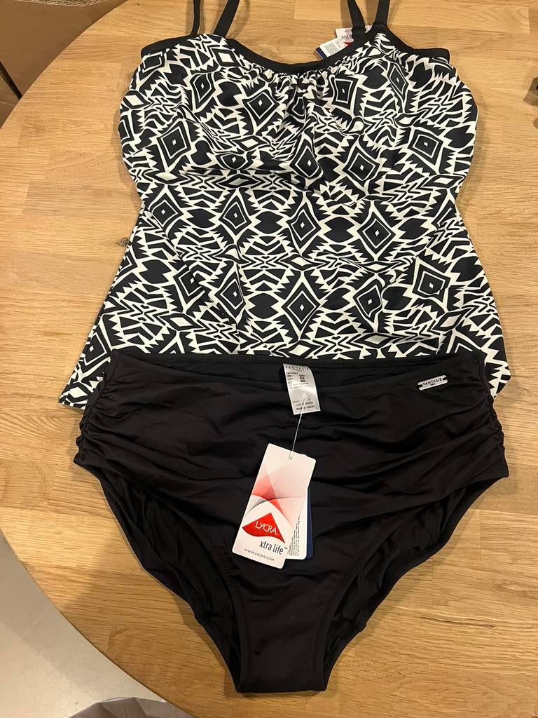 Fantasie tankini 75H slip M NIEUW!! Nu €20, Ophalen of Verzenden, Nieuw, Zwart, Badpak