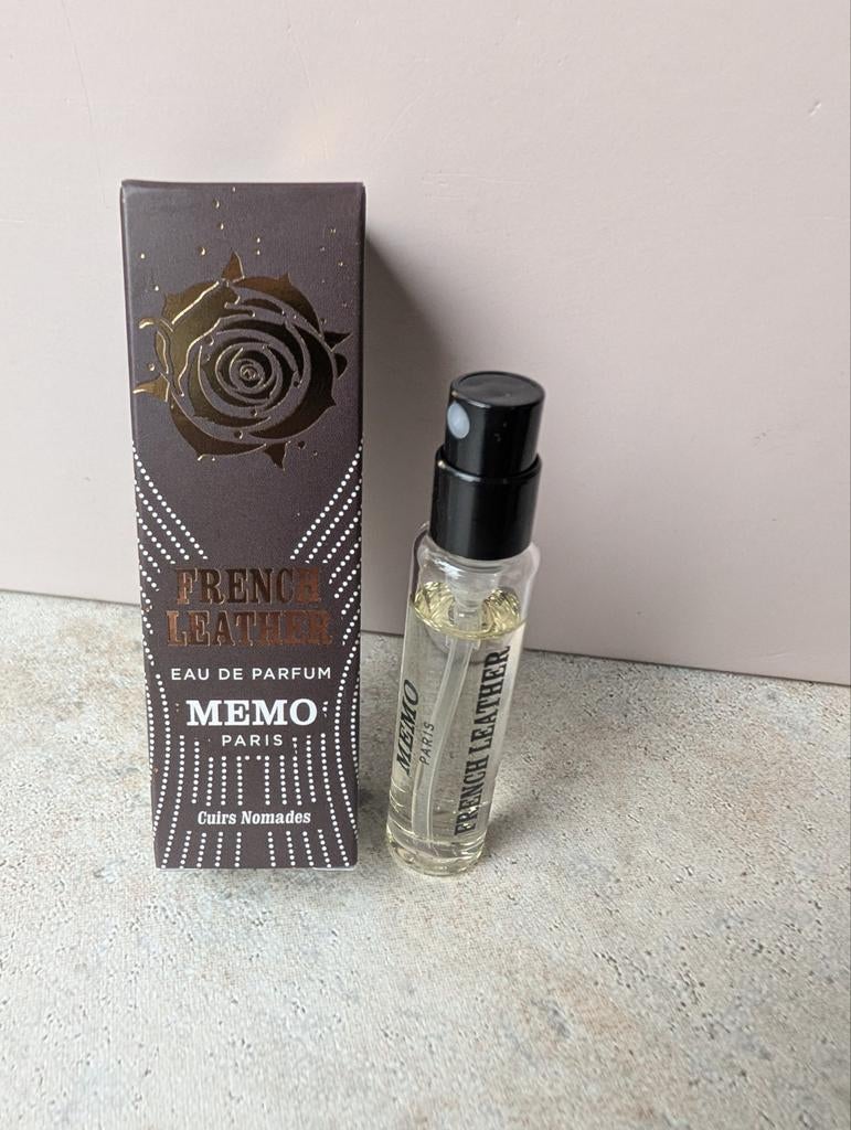 Memo Paris French Leather Eau de Parfum 5 ml, Sieraden, Tassen en Uiterlijk, Uiterlijk | Parfum, Ophalen of Verzenden, Nieuw