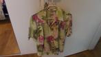 gebloemde blouse maat 40/42 korte mouw vrolijke kleuren zgan, Maat 38/40 (M), Overige kleuren, Derofa, Ophalen of Verzenden