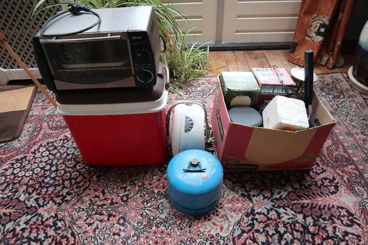 Diverse Campinggaz en andere kampeerspullen, Caravans en Kamperen, Kampeeraccessoires, Gebruikt, Ophalen