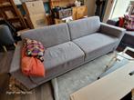 Grijze 3-zitsbank, 220x80cm, zeer goede staat, Ophalen, Gebruikt, Driepersoons, 75 tot 100 cm