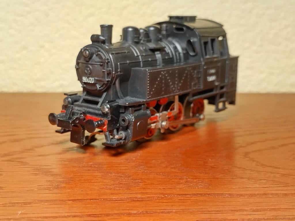 Trix Express 2210 - BR80 Stoomlocomotief, Hobby en Vrije tijd, Modeltreinen | H0, Gebruikt, Trix, Ophalen of Verzenden, Analoog