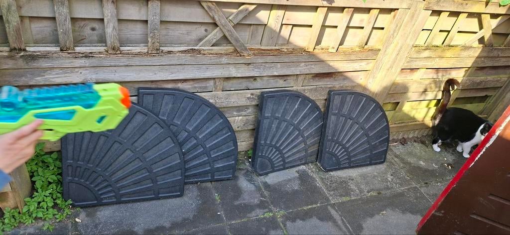 Parasol tegels voor zweefparasol, Ophalen, Minder dan 1 meter, Parasolvoet