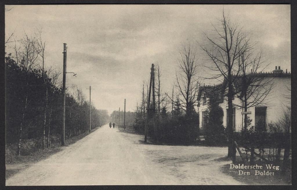ansichtkaart, Den Dolder., Verzenden, Voor 1920, Ongelopen, Utrecht