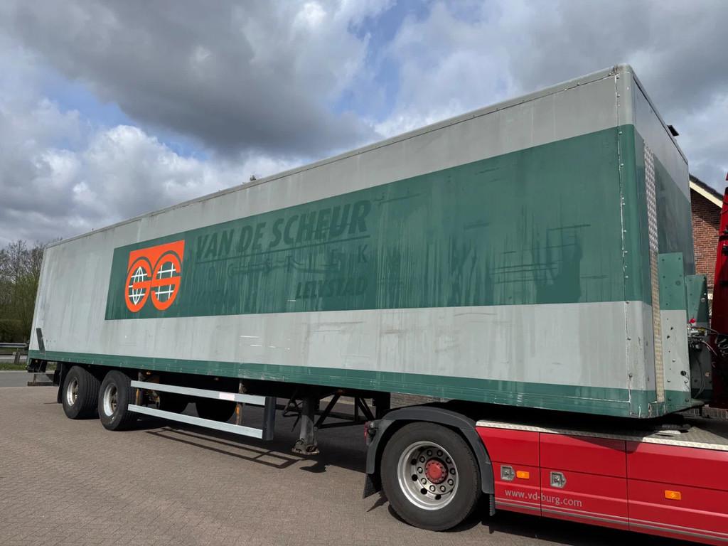 Groenewegen DRO-12-20 2 ass gesloten oplegger (bj 2001), Overige brandstoffen, Particulier, Aanhangers en Opleggers, Te koop
