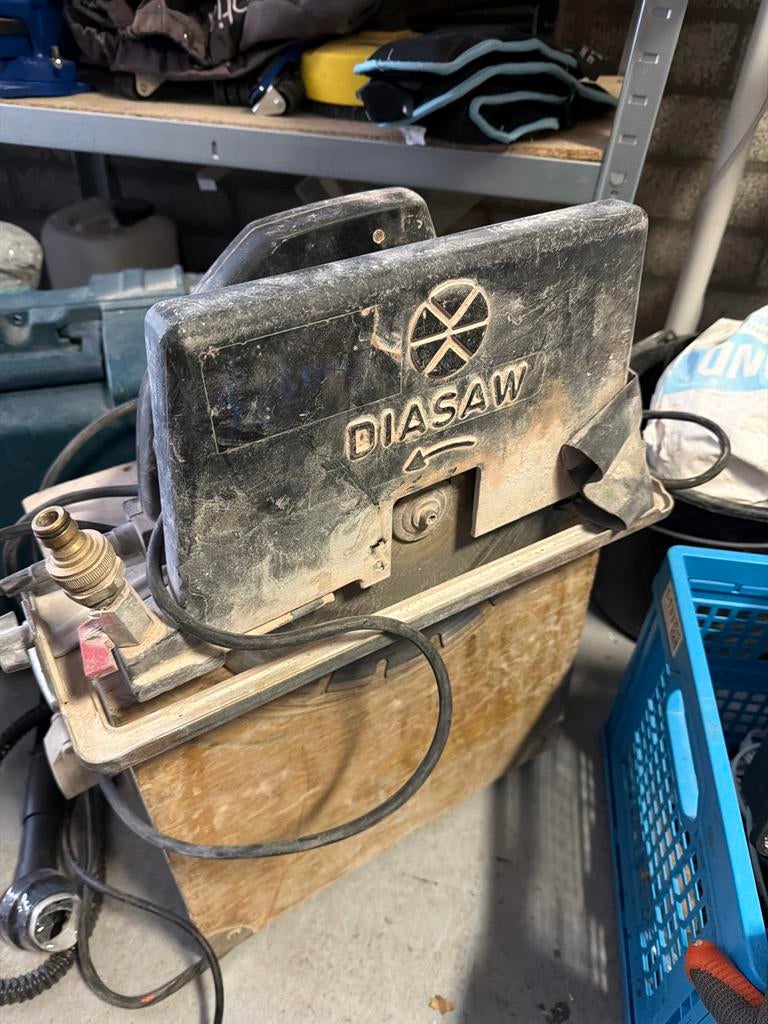 Diasaw zaagmachine muurzaag, Ophalen, Gebruikt, 70 mm of meer, Overige typen