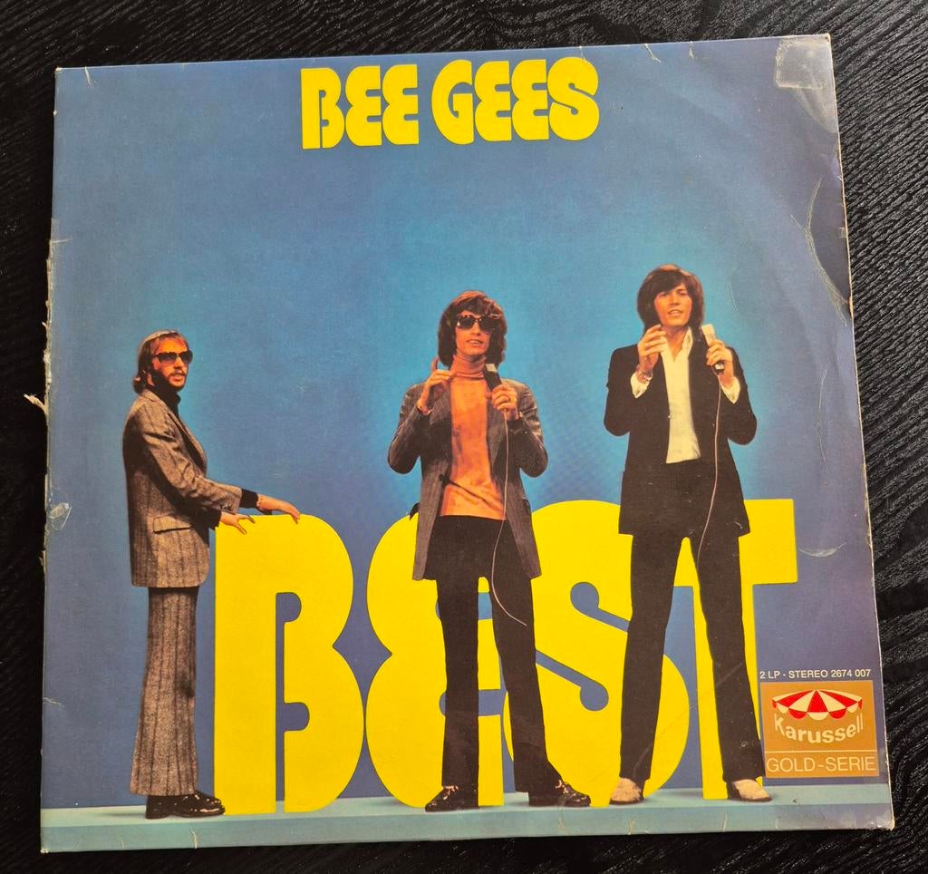 Bee Gees - Best (2 LP), Cd's en Dvd's, Ophalen of Verzenden