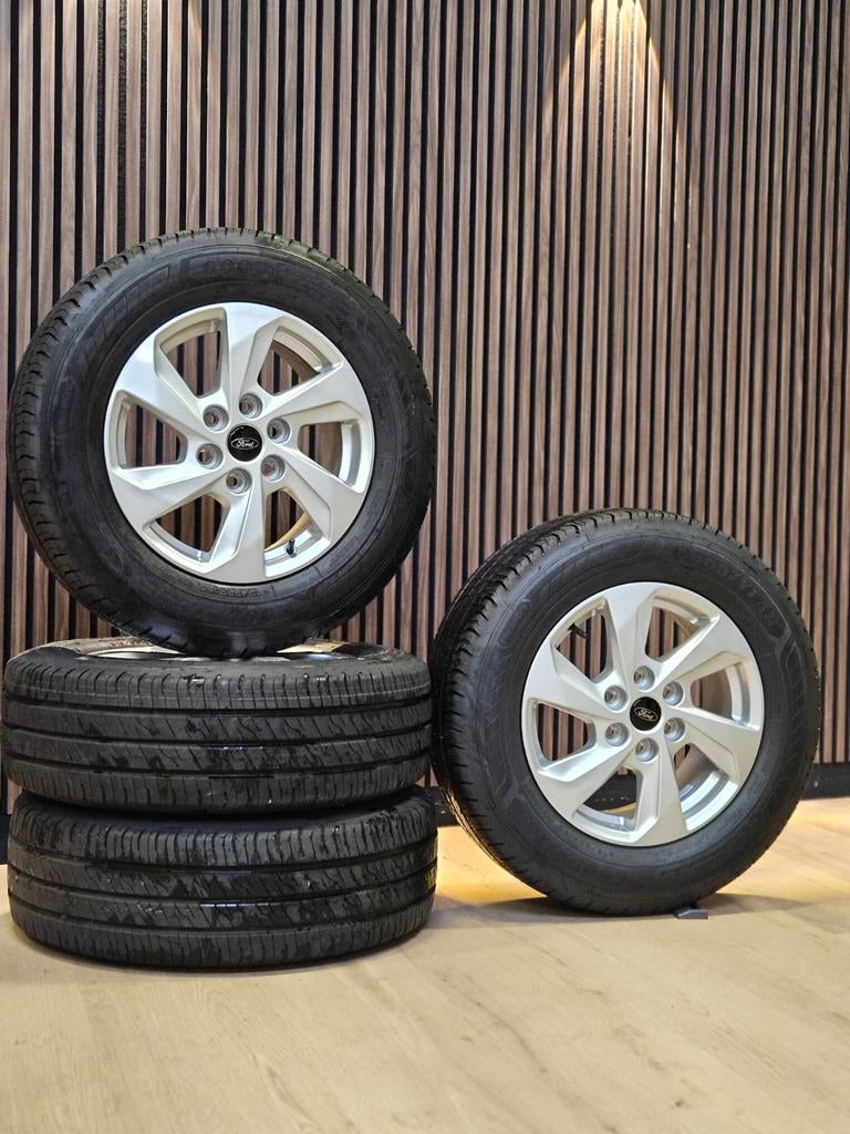 NIEUW 16" Orig FORD TRANSIT Custom Velgen+NIEUW Banden 6x120, Auto-onderdelen, Banden en Velgen, Ophalen, Bestelwagen, Banden en Velgen