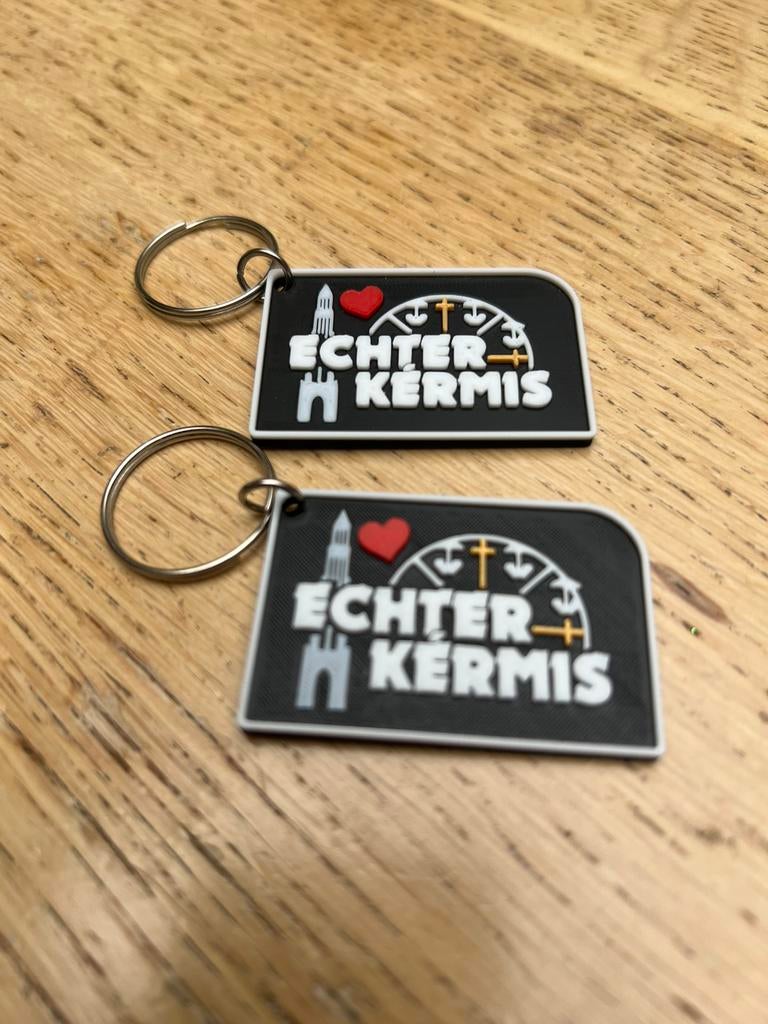 2 nieuwe slwutelhangers Echter kermis, Verzamelen, Ophalen, Nieuw