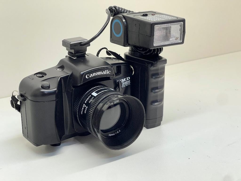 Canomatic FMD SYSTEM Motor Drive Analoog fotocamera(50mm), Audio, Tv en Foto, Fotocamera's Analoog, N, Compact, Ophalen of Verzenden
