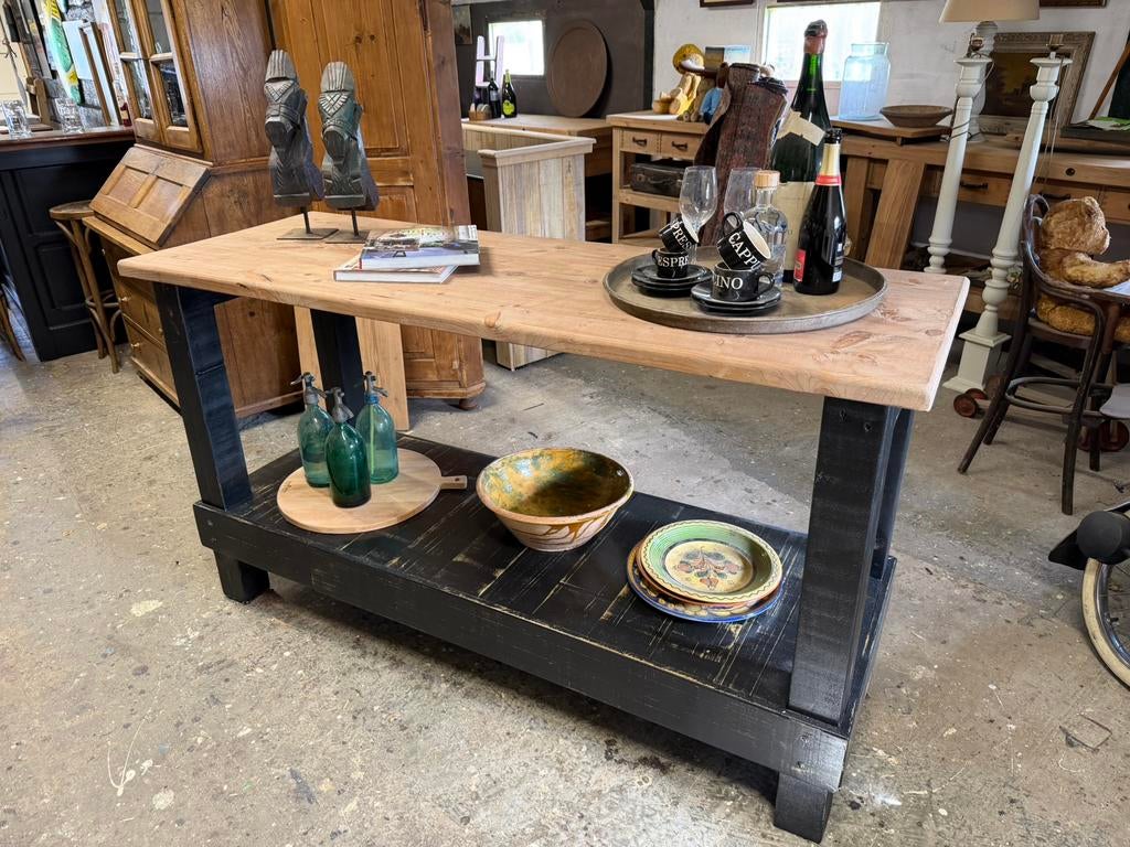 Keukeneiland winkeltafel snijtafel presentatie tafel, Ophalen, Nieuw, M, 50 tot 100 cm