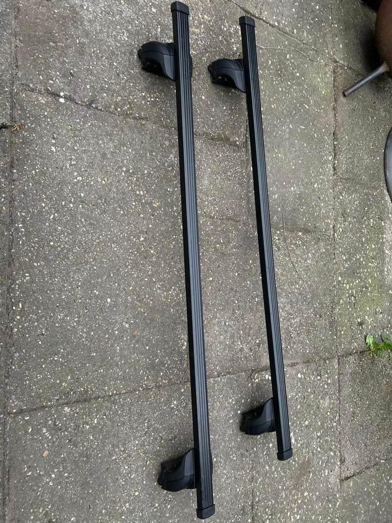 Thule dakdragers voor geïntegreerde dakrails, Auto diversen, Dakdragers, Ophalen, Gebruikt