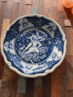 Antiek Delftsblauw Herdenkingsbord Bevrijding 1945, Ophalen