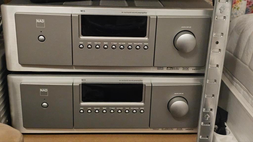 NAD M15 Masterclass Voorversterker & Surroundprocessor, Audio, Tv en Foto, Versterkers en Receivers, Zo goed als nieuw, Overige systemen