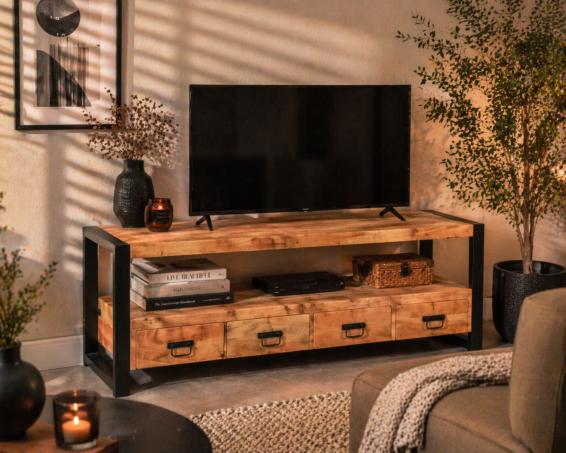 15% KORTING OP DE BRITT SERIE!! LIVINN ZEVENAAR, Huis en Inrichting, Kasten | Televisiemeubels, Nieuw, Minder dan 100 cm, 150 tot 200 cm