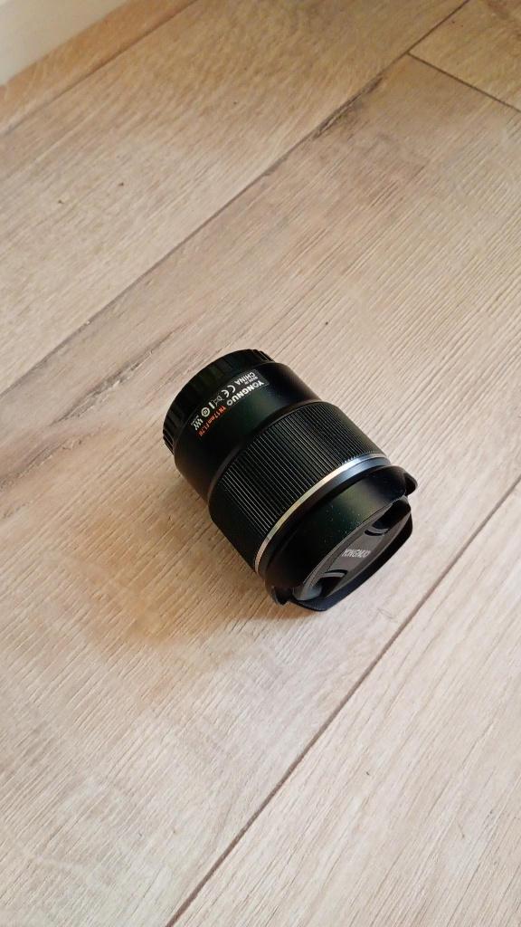 Yongnuo 17mm lens MFT MicroFourThirds, Audio, Tv en Foto, Fotografie | Lenzen en Objectieven, Ophalen of Verzenden, Zo goed als nieuw