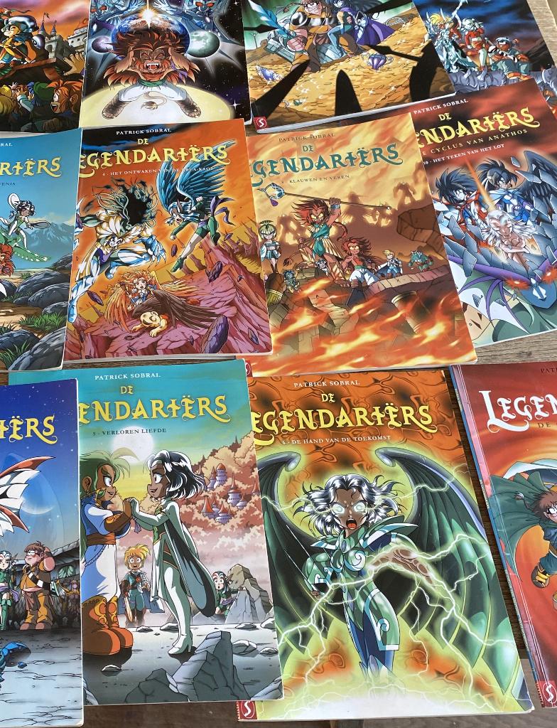 De Legendariers 1 t/m 12 €20, Gelezen, Sobral, Complete serie of reeks, Ophalen of Verzenden