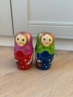 Matroesjka / matruschka spaarpotjes van hout nieuw, Ophalen of Verzenden, Zo goed als nieuw, Hout, Strip- of Tekenfilmfiguur