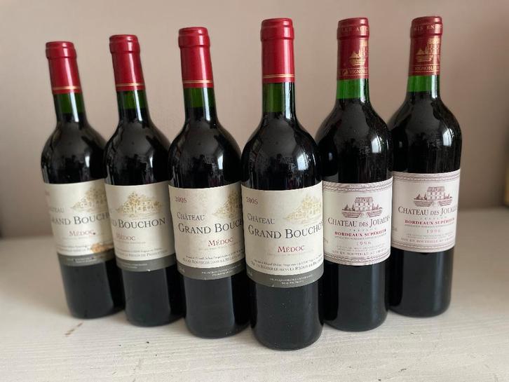 Château Bouchon & des Joualles, Verzamelen, Wijnen, Zo goed als nieuw, Rode wijn, Frankrijk, Vol, Ophalen of Verzenden
