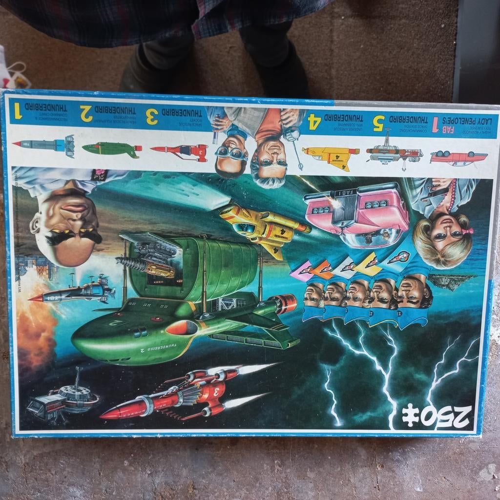 Oude Thunderbird puzzel, Ophalen of Verzenden, Minder dan 500 stukjes
