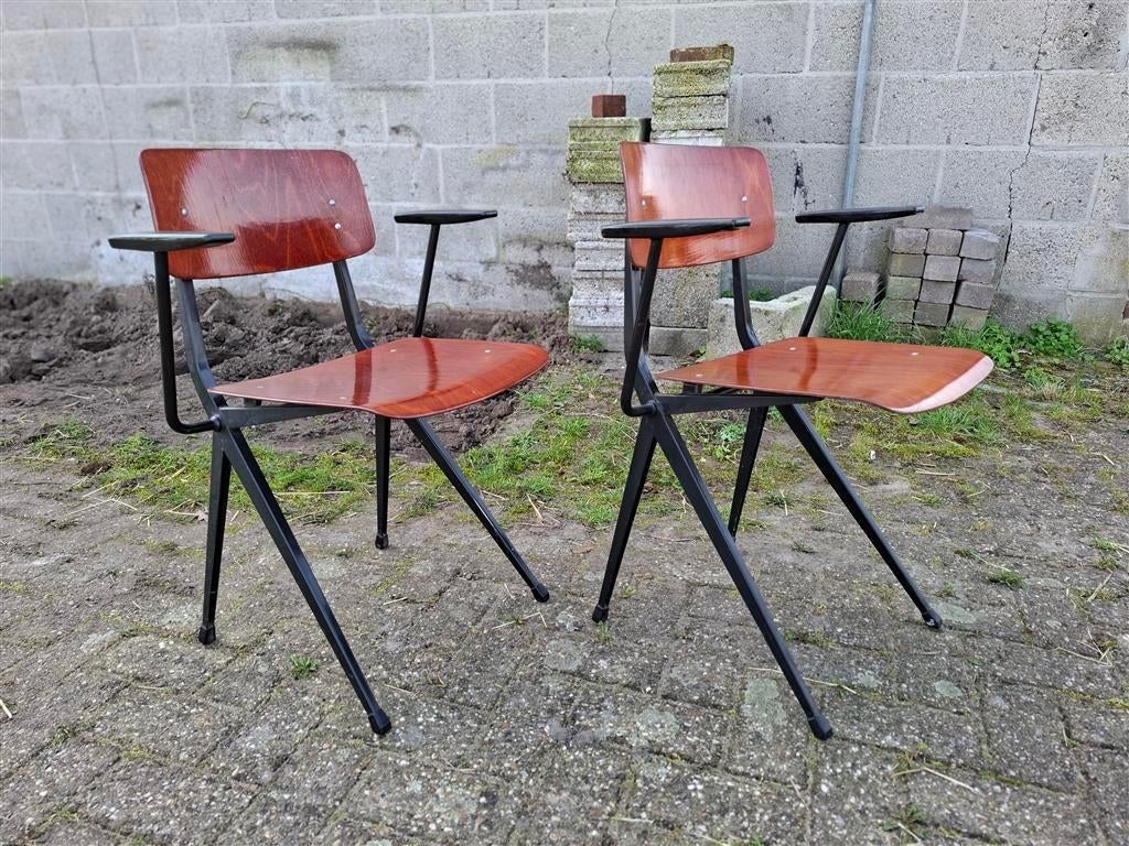 Marko stoelen '60s ( Retro/Vintage/Design ), Ophalen, Gebruikt, Bruin, Overige materialen