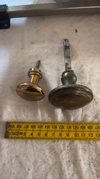 Messing deurknop, Ophalen of Verzenden, Gebruikt, Overige materialen