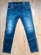 Replay anbass stretch maat 34-32, Kleding | Heren, Spijkerbroeken en Jeans, Ophalen of Verzenden, Zo goed als nieuw, Blauw, W36 - W38 (confectie 52/54)