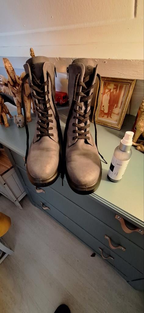 Ecco veterlaarsjes mt 41, Ophalen of Verzenden, Nieuw, Grijs, Sneakers of Gympen