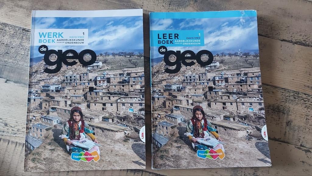 Geo werk- en leerboek havo/vwo 1, Boeken, Schoolboeken, Ophalen of Verzenden, Zo goed als nieuw, Aardrijkskunde