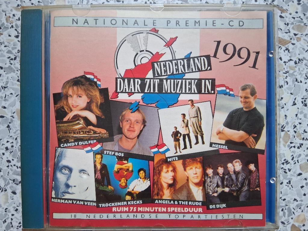 Een CD van Nederland, Daar zit muziek in, van het jaar 1991., Ophalen of Verzenden, Zo goed als nieuw, Nederlandstalig