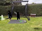 Golf oefennet met slagmat, tees en ballenhouder, Ophalen, Gebruikt, Overige typen, Overige merken