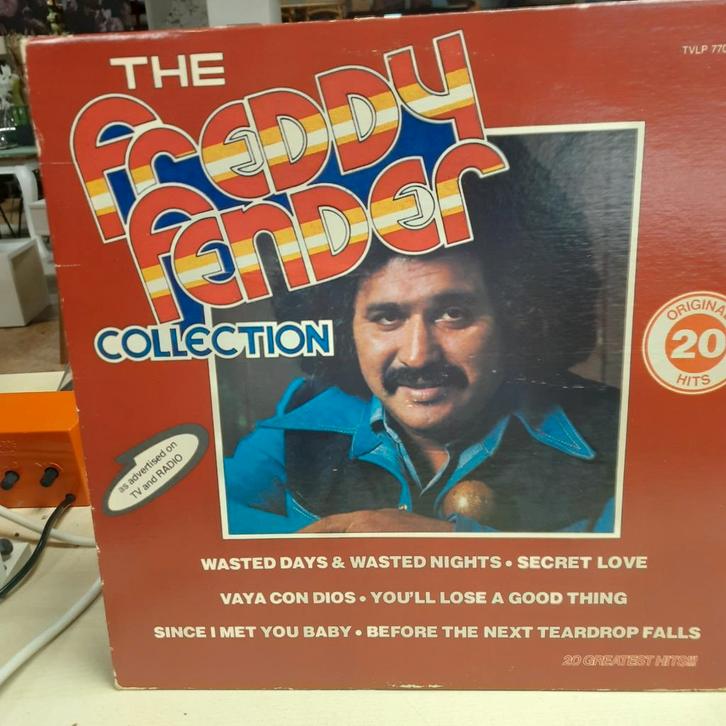 Freddy Fender Collection - 20 Greatest Hits LP, Cd's en Dvd's, Vinyl | Pop, Gebruikt, 1960 tot 1980, 12 inch, Ophalen of Verzenden