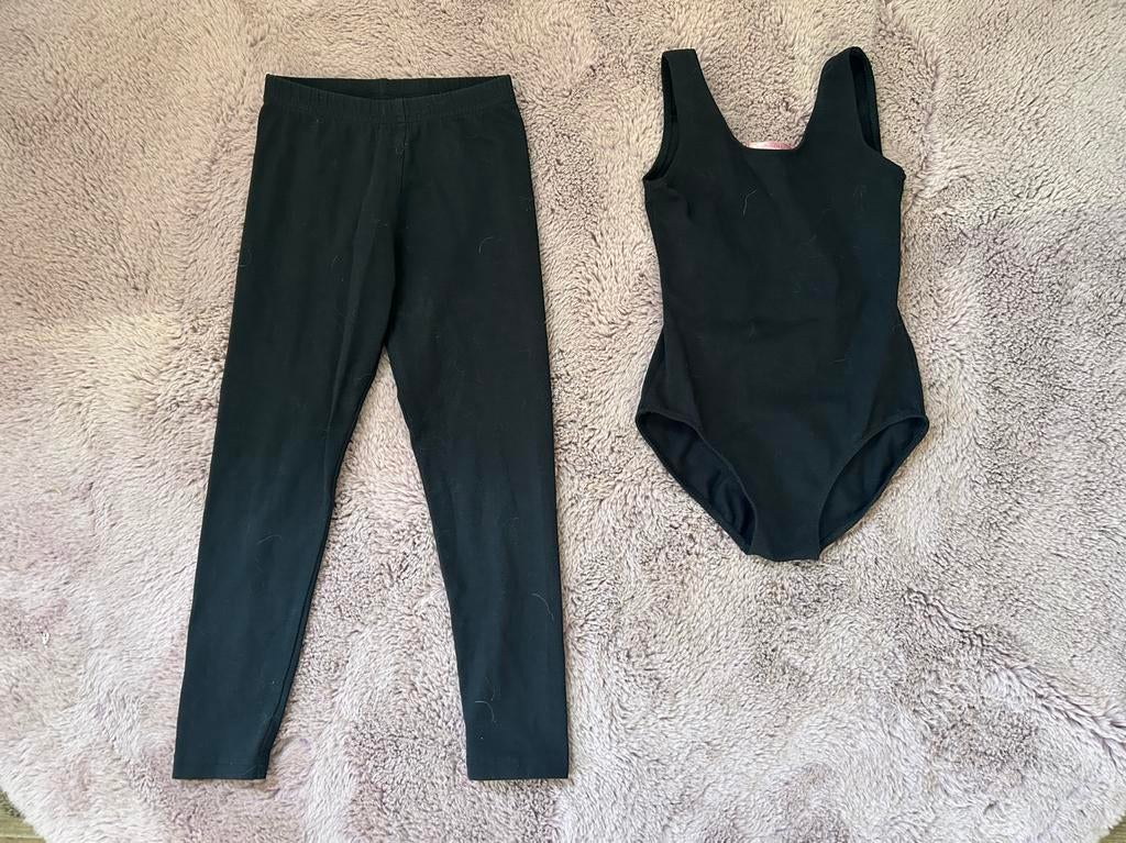 Nooit gedragen ballet danspakje en legging Papillon maat 116, Ophalen of Verzenden, Nieuw, Kleding
