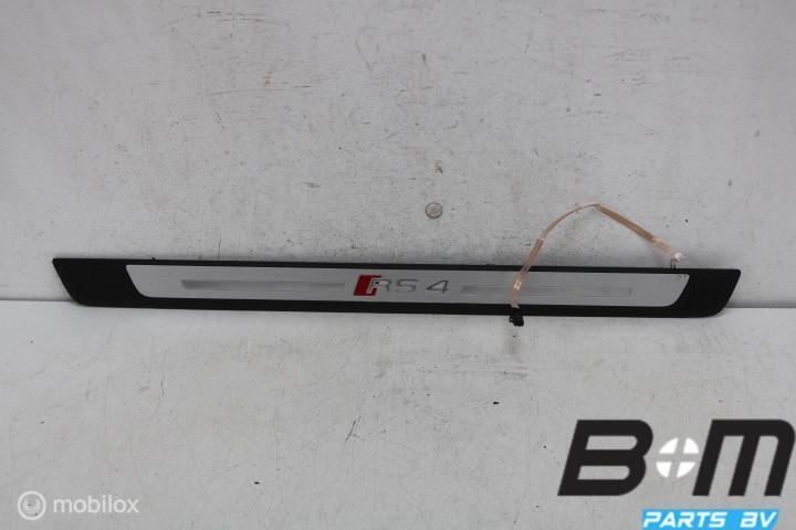 S-line dorpellijst rechts Audi A4 8W 8W0947418D, Gebruikt