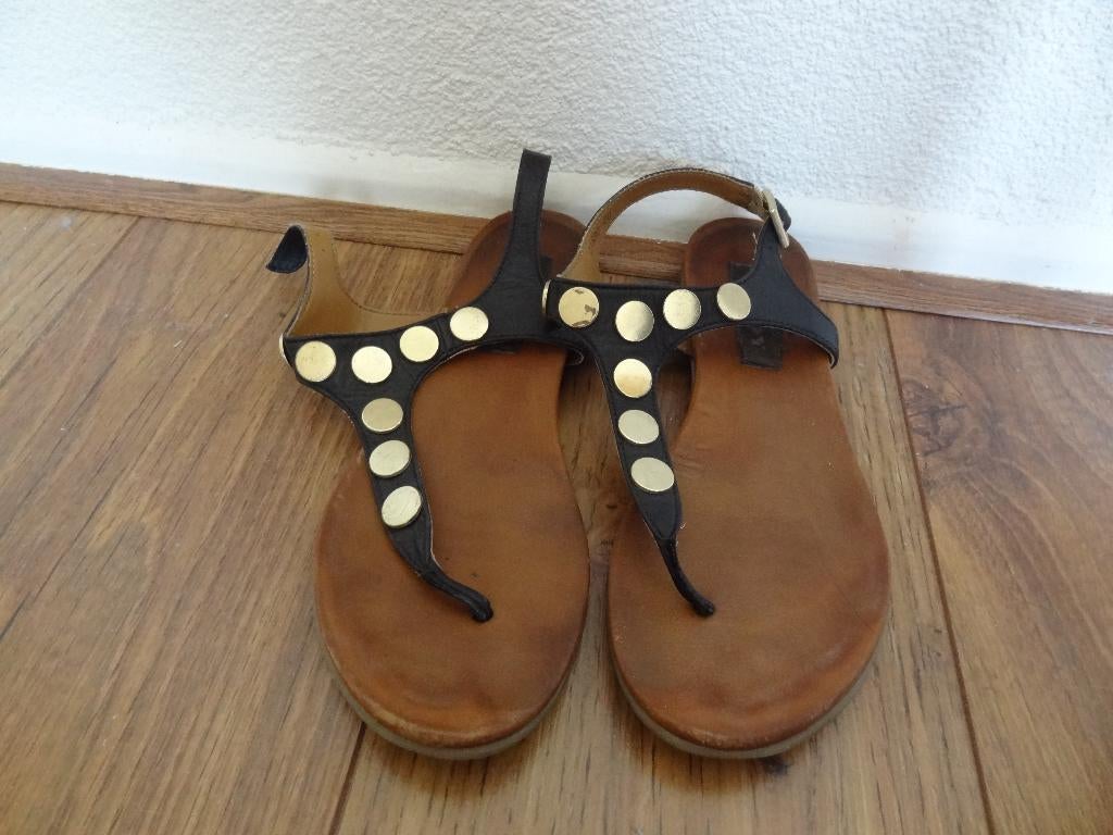 Mooy sandalen, Ophalen, Zwart, Sandalen of Muiltjes, Mooy