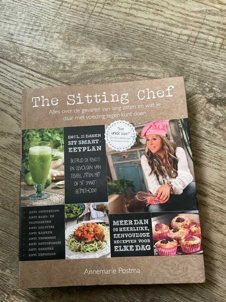 The sitting chef door Annemarie Postma, Boeken, Ophalen of Verzenden, Gelezen, Gezondheid en Conditie