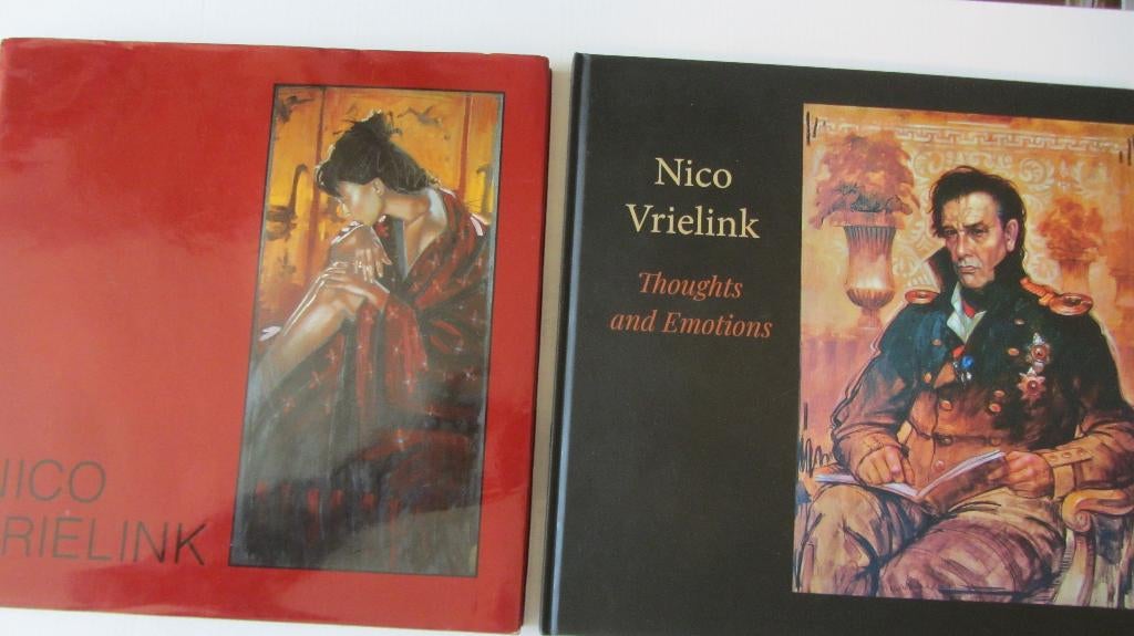 Nico Vrielink  2 titels, Boeken, Kunst en Cultuur | Beeldend, Zo goed als nieuw, Ophalen of Verzenden