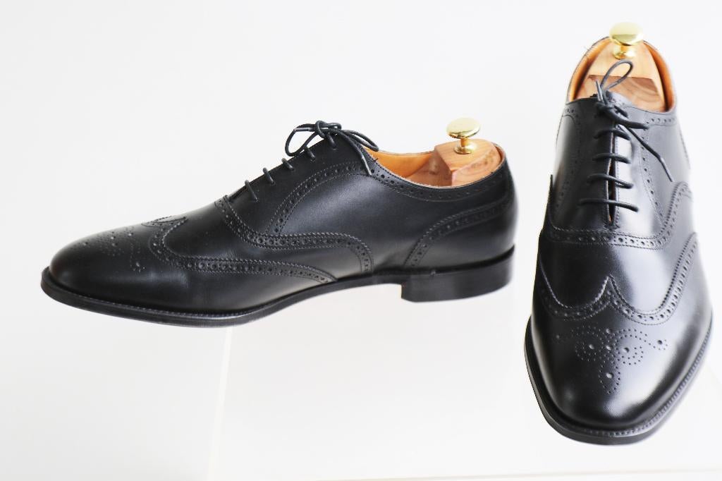 Nieuwe John Spencer goodyearwelted brogues maat 12 = 46, John Spencer, Zwart, Nieuw, Ophalen of Verzenden