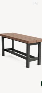 Bartafel Nevada Teak met 4 Barstoelen Primavera, Ophalen, Zo goed als nieuw