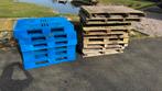 Kunststof en houten pallets - 15 stuks, Doe-het-zelf en Verbouw, Ophalen, Gebruikt