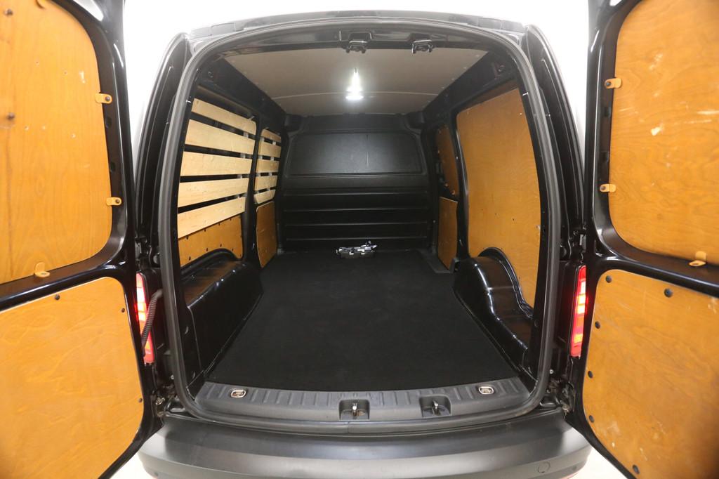 Volkswagen Caddy Maxi 2.0 TDI 102PK L2 | Automaat | Airco |, Auto's, Bestelauto's, Stof, Gebruikt, Euro 6, 4 cilinders