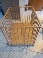 Houten babybox met wieltjes, Kinderen en Baby's, Boxen, Ophalen, Wieltjes