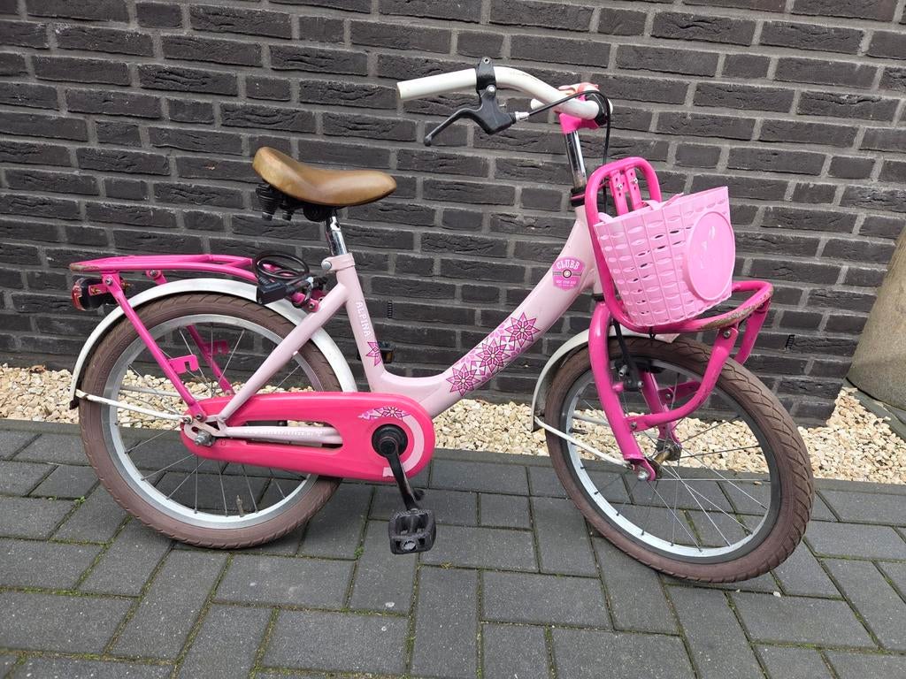 Meisjes fiets 18 inch, Ophalen, Gebruikt, 18 inch