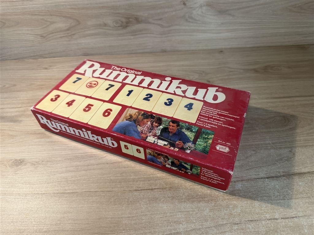rummikub grote rode doos - s6532, Verzenden, Zo goed als nieuw